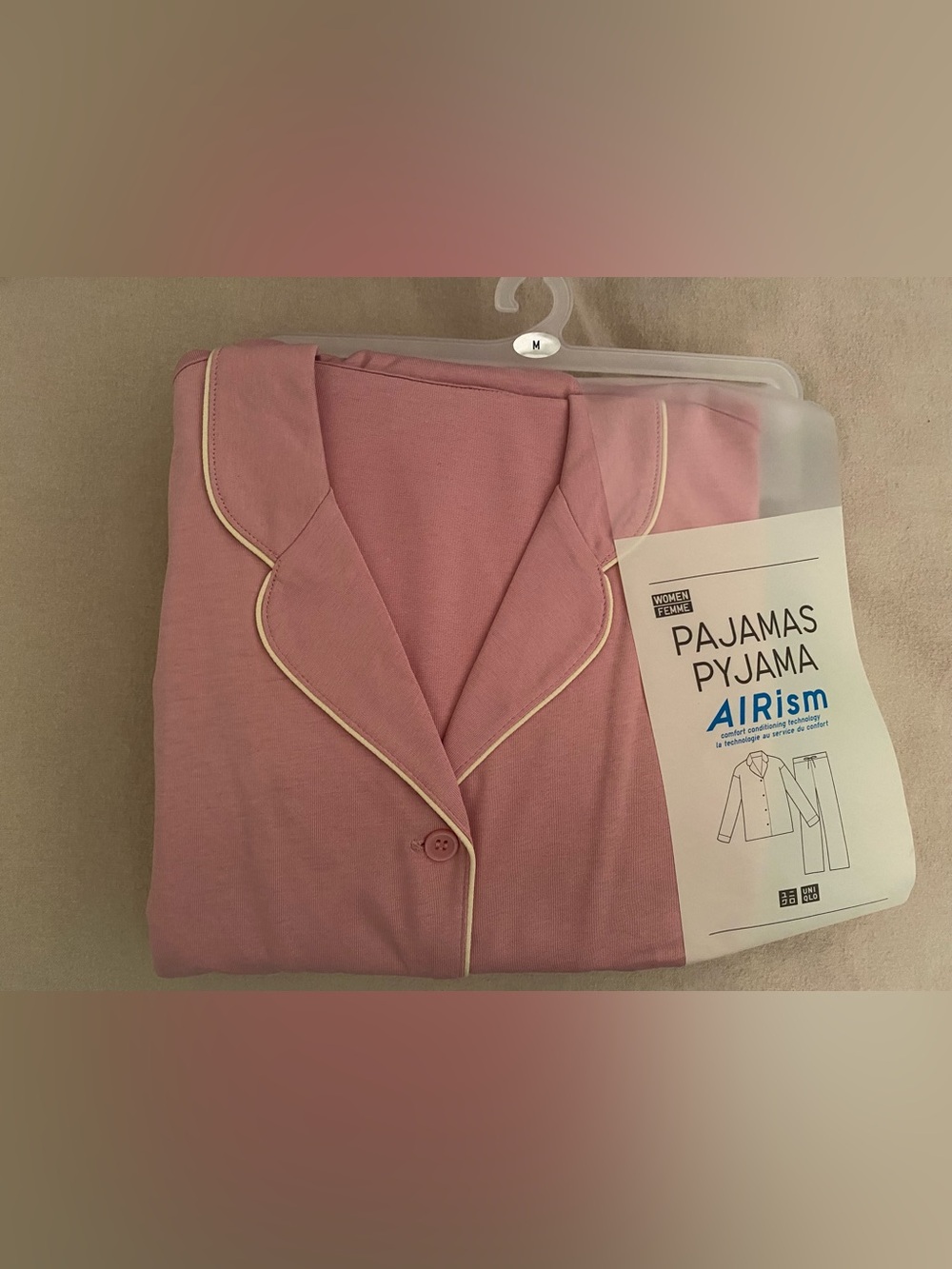 Uniqlo Arism Pajama Set (size M)